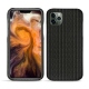 Capa em pele Apple iPhone 11 Pro Max - Abaca nero