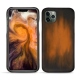 Lederschutzhülle Apple iPhone 11 Pro Max - Marron Patine
