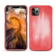 Coque cuir Apple iPhone 11 Pro Max - Rose Patine