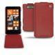 가죽 커버 Nokia Lumia 820  - Rouge ( Nappa - Pantone 199C ) 