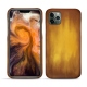 レザーケース Apple iPhone 11 Pro Max - Doré Patine