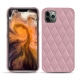 Lederschutzhülle Apple iPhone 11 Pro Max - Rose - Couture ( Nappa - Pantone 2365C ) 