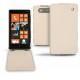 가죽 커버 Nokia Lumia 820  - Beige ( Nappa - Pantone 7502C ) 
