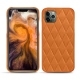 Apple iPhone 11 Pro Max leather cover - Mandarine vintage - Couture