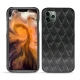 Lederschutzhülle Apple iPhone 11 Pro Max - Onyx - Couture