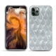 Lederschutzhülle Apple iPhone 11 Pro Max - Platinium - Couture