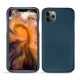 レザーケース Apple iPhone 11 Pro Max - Blu mediterran
