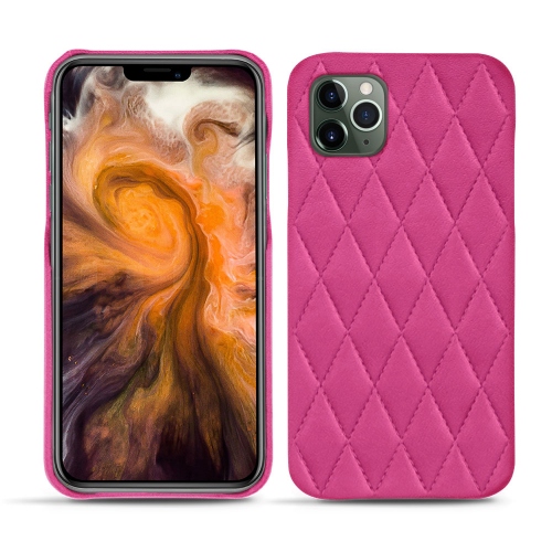 Capa em pele Apple iPhone 11 Pro MaxRose BB - Couture ( Pantone #DB599F )