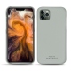 Apple iPhone 11 Pro Max leather cover - Gris PU