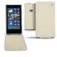 가죽 커버 Nokia Lumia 920  - Ivoire ( Sleek P C12 - White ) 