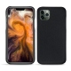 Coque cuir Apple iPhone 11 Pro Max - Noir élégant