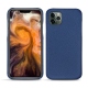 Coque cuir Apple iPhone 11 Pro Max - Bleu frisson