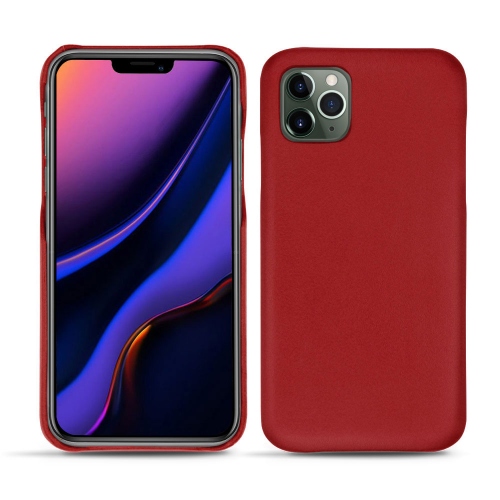 Capa em pele Apple iPhone 11 ProRouge ( Nappa - Pantone #d50032 ) 