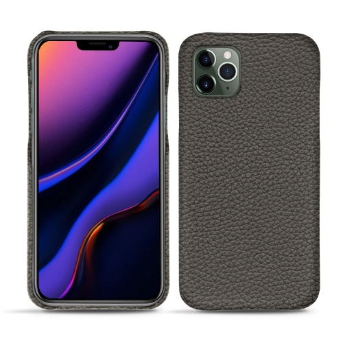Capa em pele Apple iPhone 11 ProAnthracite ( Pantone #41403c ) 
