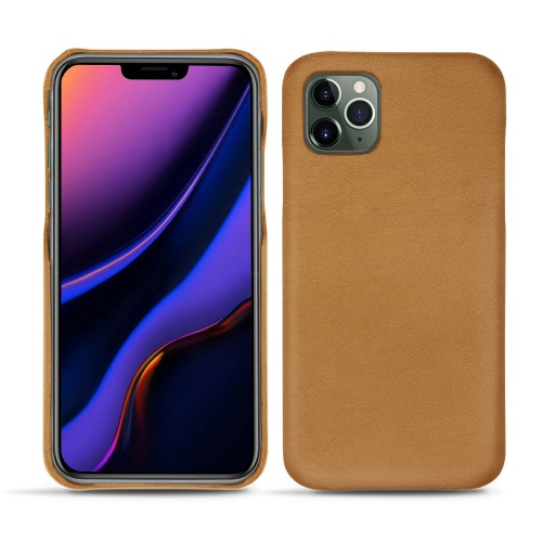 Lederschutzhülle Apple iPhone 11 ProCastan esparciate ( Pantone #824F2A )