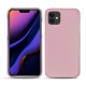 Apple iPhone 11 leather cover - Rose ( Nappa - Pantone 2365C ) 