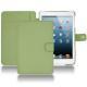 硬质真皮保护套 Apple iPad mini  - Vert olive ( Nappa - Pantone 578U ) 