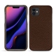 Apple iPhone 11 leather cover - Châtaigne ( Pantone 476C ) 