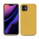 Lederschutzhülle Apple iPhone 11 - Mimosa ( Pantone 141C ) 