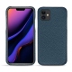 Lederschutzhülle Apple iPhone 11 - Indigo ( Pantone 303U ) 