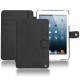 硬质真皮保护套 Apple iPad mini  - Dark vintage ( Roughtcut - Black#5256 ) 