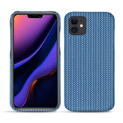 Funda de piel Apple iPhone 11Abaca ishia ( Pantone #395775 ) 
