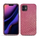 Capa em pele Apple iPhone 11 - Serpent ciclamino