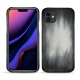 Funda de piel Apple iPhone 11 - Gris Patine