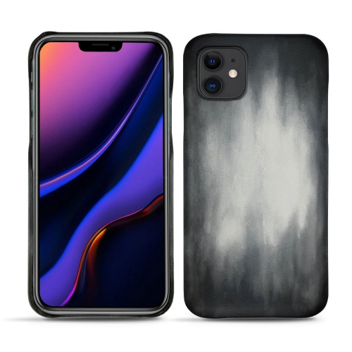 Lederschutzhülle Apple iPhone 11Gris Patine