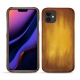 Custodia in pelle Apple iPhone 11 - Doré Patine