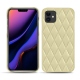 Custodia in pelle Apple iPhone 11 - Beige - Couture ( Nappa - Pantone 7502C ) 