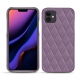 Capa em pele Apple iPhone 11 - Lilas - Couture ( Nappa - Pantone 2645U ) 