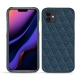 Funda de piel Apple iPhone 11 - Indigo - Couture ( Pantone 303U ) 