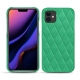 가죽 커버 Apple iPhone 11 - Menthe vintage - Couture