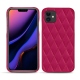 Custodia in pelle Apple iPhone 11 - Rose fluo - Couture