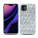 Custodia in pelle Apple iPhone 11 - Platinium - Couture