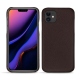 Custodia in pelle Apple iPhone 11 - Marron envoûtant