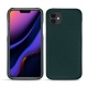 Capa em pele Apple iPhone 11 - Vert séduisant