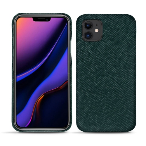 Apple iPhone 11 leather caseVert séduisant ( Pantone #1d3c34 ) 