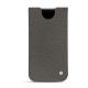 Pochette cuir Apple iPhone 11 Pro Max - Anthracite ( Pantone 424C ) 