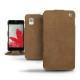 LG Optimus G  leather case - Sable vintage ( Roughtcut - Gaucho#57254 ) 