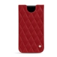 Pochette cuir Apple iPhone 11 Pro Max - Rouge - Couture ( Nappa - Pantone 199C ) 