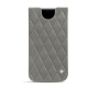 Funda de piel Apple iPhone 11 Pro Max - Acier vintage - Couture