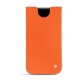 Pochette cuir Apple iPhone 11 Pro Max - Orange fluo