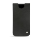 Pochette cuir Apple iPhone 11 Pro Max - Negre poudro