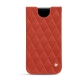 Custodia in pelle Apple iPhone 11 Pro Max - Arange clouquié - Couture