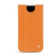 Pochette cuir Apple iPhone 11 Pro Max - Abaca arancio