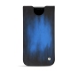 Pochette cuir Apple iPhone 11 Pro Max - Bleu Patine