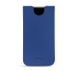 Custodia in pelle Apple iPhone 11 Pro Max - Bleu Océan PU