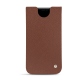 Pochette cuir Apple iPhone 11 Pro Max - Marron délicat